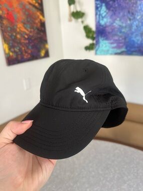 PUMA Black Performance Baseball Cap